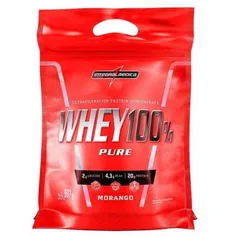 Whey Protein 100% Pure (907g) Integralmedica - Morango - Único