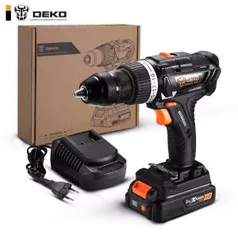 Parafusadeira DEKO GBD20DU2 20-Volt Max Brushless - 220V - Envio do Brasil