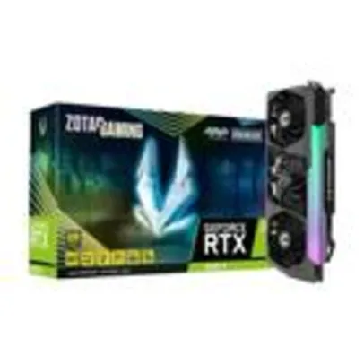 Placa de Vídeo Zotac NVIDIA GeForce RTX 3090 TI AMP Extreme Holo