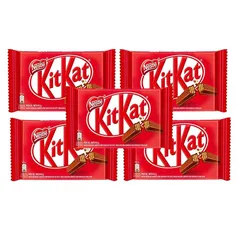 30 Kit Kats ao Leite (6 kits com 5)