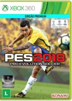 PES 2018 para Xbox 360 - R$25