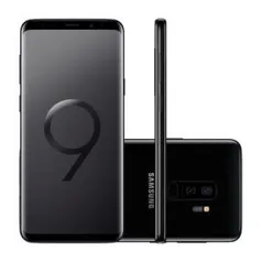 Smartphone Samsung Galaxy S9 Plus 128GB Preto 4G Tela 6.2 Câmera 12MP Android 8.0