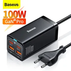 Baseus GaN 100W 65W Desktop Charger Quick Charge 4.0 QC 3.0 PD USB C Type C USB