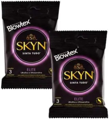 Ganhe 2 unidades do preservativo SKYN®