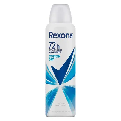 Desodorante Rexona Feminino Cotton Dry 150ml