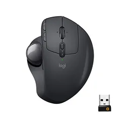 [Prime] Mouse sem fio Logitech Trackball MX Ergo com Ajuste de Ângulo, Conexão USB Unifying ou Bluetooth com Easy-Switch