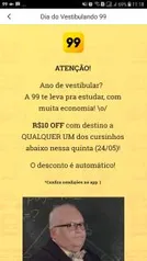 R$10 OFF para vestibulandos indo para cursinhos! (Apenas BH)