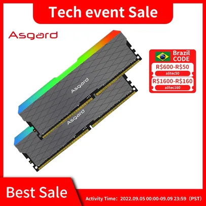 Memoria Ram Ddr4 Asgard Loki W2 Rgb Ram 8gbx2 16gb 32gb 3200mhz Pc4-25600 Ddr4 Dimm 