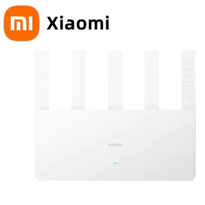 [R$ 235 MOEDAS/GPAY/TAXA INCLUSA] LANÇAMENTO: Roteador Wi-Fi 7 Xiaomi BE5000, Amplificador de Sinal, Malha de Dupla Freqüência