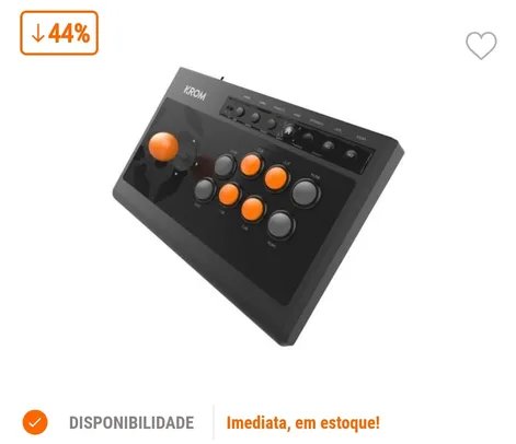 Controle Arcade NOX Krom Fighting Stick Kumite