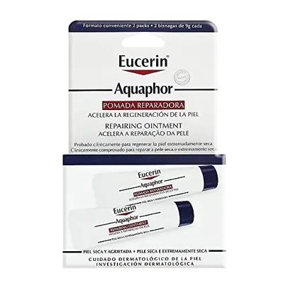 Eucerin Creme Reparador Intensivo Aquaphor Duo Pack 2x10ml