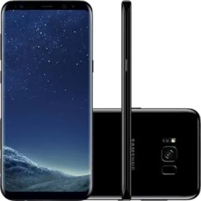 VERSÃO PLUS Smartphone Samsung Galaxy S8+ Dual Chip Android 7.0 Tela 6.2" Octa-Core 2.3 GHz 64GB Câmera 12MP - Preto