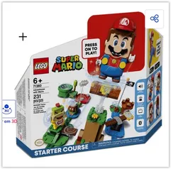 LEGO Super Mario Aventuras com Mario Início 71360 – 231 Peças | R$ 382