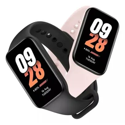 [Taxa Inclusa/G. Pay] Xiaomi Mi Band 8 Active Versão Global - Frequência Cardíaca, +50 Esportes