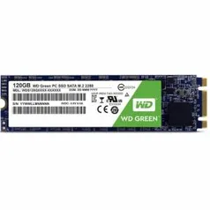 SSD WD Green 120GB M.2 — R$ 160