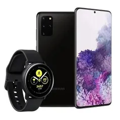 Galaxy S20+ Preto + Galaxy Watch Active | R$3848