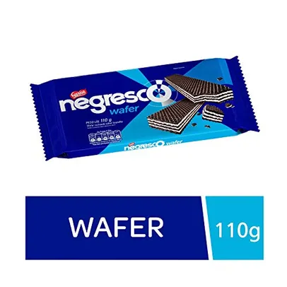 Biscoito Wafer, Negresco, 110g | R$1,92