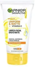 Limpeza Facial Garnier Uniform&Matte, 120G, Garnier R$19