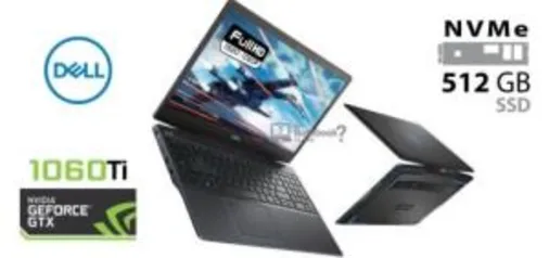 Notebook gamer DELL G3 15 | R$6699