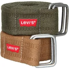 Kit Com 2 Cintos Levi's Básicos por R$ 30