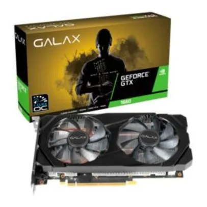 Placa de Video Galax GeForce GTX 1660 6GB GDDR5 