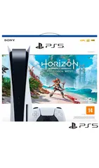 Console Playstation®5 PS5 Sony 825GB com 01 Controle + Jogo Horizon Forbidden West