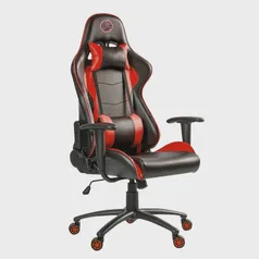 Cadeira gamer venus black E red