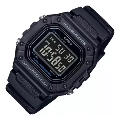 Relogio Casio Masculinoo Standar W-218h-1bvdf