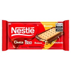 [Regional] Chocolate ao Leite com Recheio de Amendoim e Biscoito de Baunilha Nestlé Choco Trio 90g