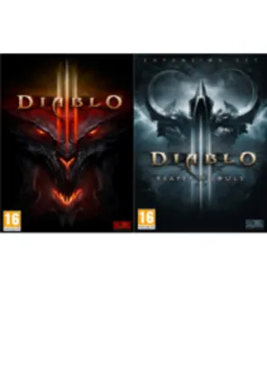 Diablo III +  Diablo III: Reaper of Souls - BATTLENET - R$ 65