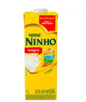 Leite Integral UHT Ninho 1L -