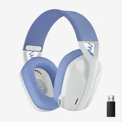 Headset sem Fio Logitech G435 Branco