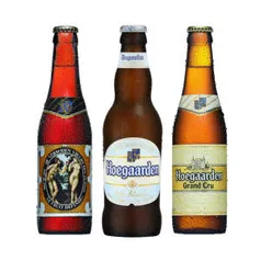 Kit degustação com 03 cervejas Hoegaarden - R$23,35