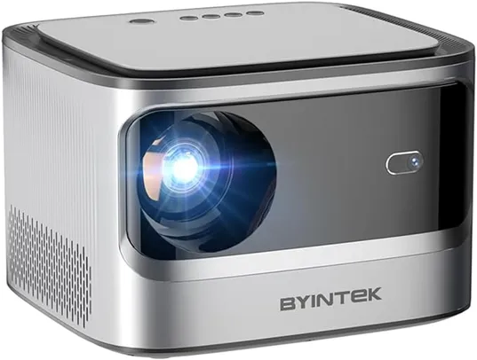 Projetor BYINTEK X25 Projetor Real 1920 * 1080P Full HD Autofoco 900ANSI, 