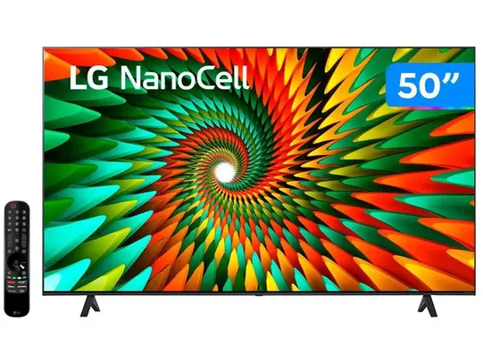 [Magazine Luiza] Smart TV 50” 4K UHD LED LG NanoCell 50NANO77 