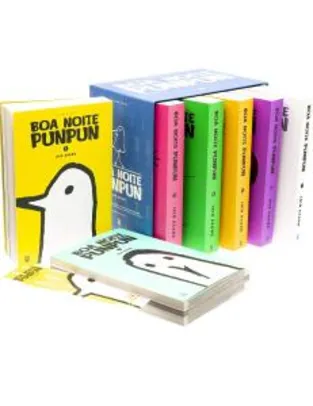 Membros Prime - Box - Boa Noite PunPun + Marcador Exclusivo - Todos os volumes | R$ 141