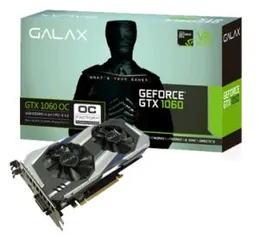 Placa De Vídeo GeForce GTX 1060 Oc 6Gb Galax - R$1.234