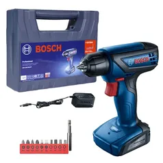 Bosch Parafusadeira Furadeira Gsr 1000 Smart 12V Com 1 Bateria 1 Carregador E Maleta