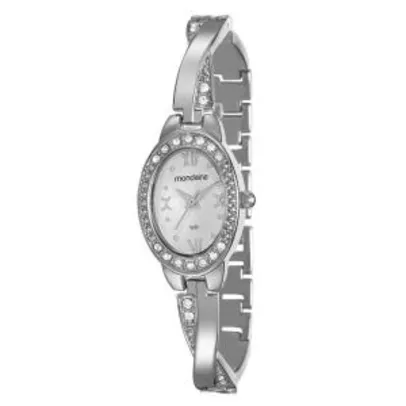 Relógio Feminino Analógico Mondaine 83266L0MVNM2 - Cromado - R$51,21