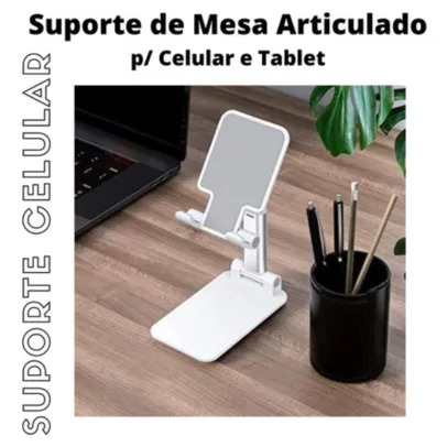 Suporte universal para tablet e celular.