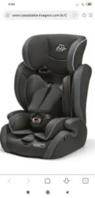Cadeira para Automóvel Multikids Baby Elite - 9 A 36kg - Cinza | R$199