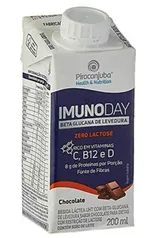 ( Rec + min.10) Bebida Láctea Piracanjuba Imunoday Sabor Chocolate Zero Lactose 200ml |