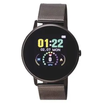 Relógio Smartwatch Casual Preto