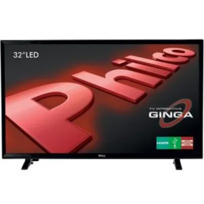 TV Philco 32´ LED HD com Conversor Digital 2 HDMI 1 USB - PH32E31DG - R$ 800