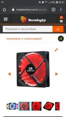 Kit Fan com 3 Unidades Redragon, RGB 120mm, GC-F006 - R$119