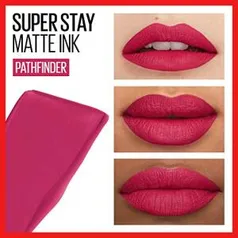 [PRIME] Batom Líquido Maybelline Ny-Matte Ink Pink Edition Pathfinder, Maybelline, Rosa | R$ 34