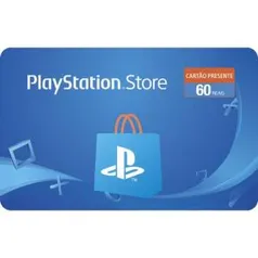 GIFT CARD PSN R$ 60,00