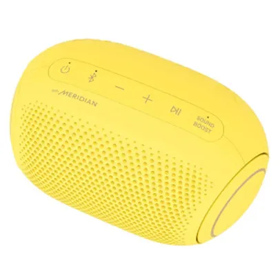 Caixa De Som Lg Pl2w Xboom 5w Ipx5 Bluetooth Portátil Lemon