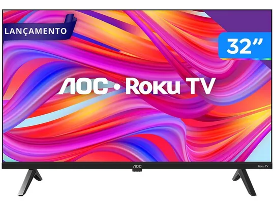 [Magalu] SMART TV 32  HD AOC ROKU 