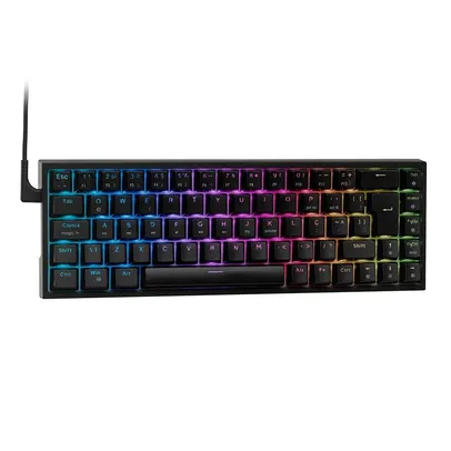 [App] Teclado Mecânico Gamer KBM! GAMING TG700, Preto, 65% e ABNT2, RGB, Switch Gateron Red - KGTG700PTVR